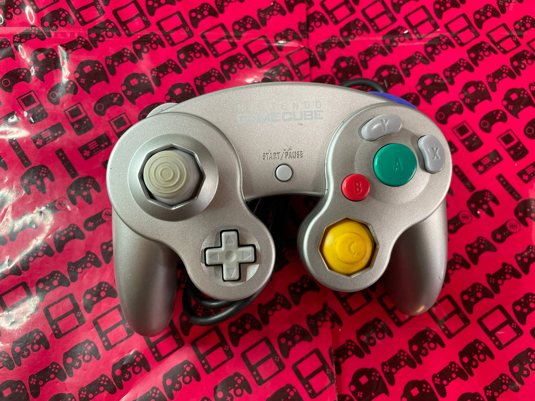 Gamecube Nintendo Controller Platinum/ Silver (DOL-003)