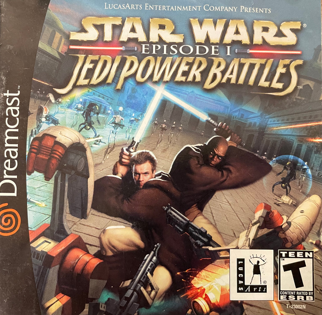 Star Wars Episode I Jedi Power Battles Sega Dreamcast