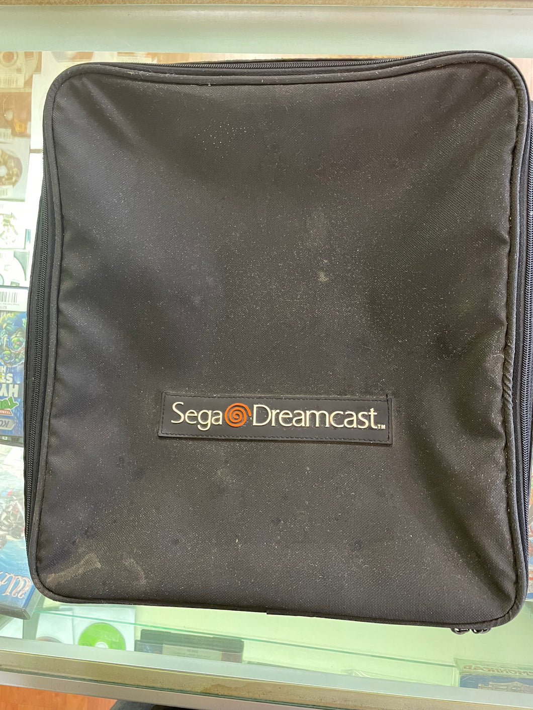 Official Sega Dreamcast Tall Carrying Case Travel Bag Shoulder Strap