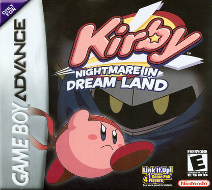 Kirby Nightmare in Dreamland GameBoy Advance