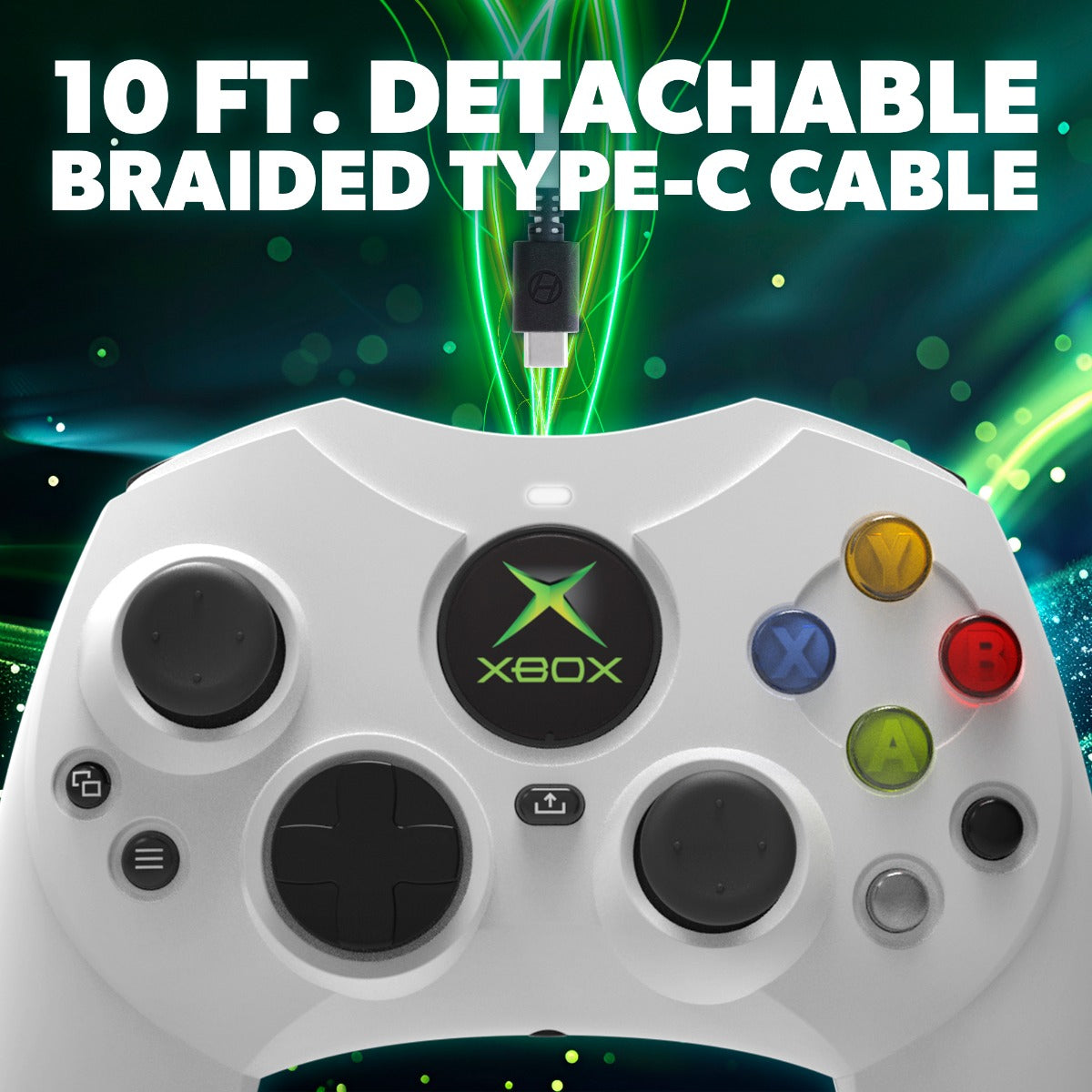 White DuchesS Wired Controller For: Xbox Series X®|S® / Xbox One® / Windows 10|11