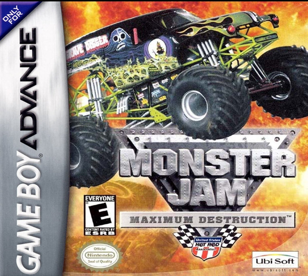 Monster Jam Maximum Destruction GameBoy Advance