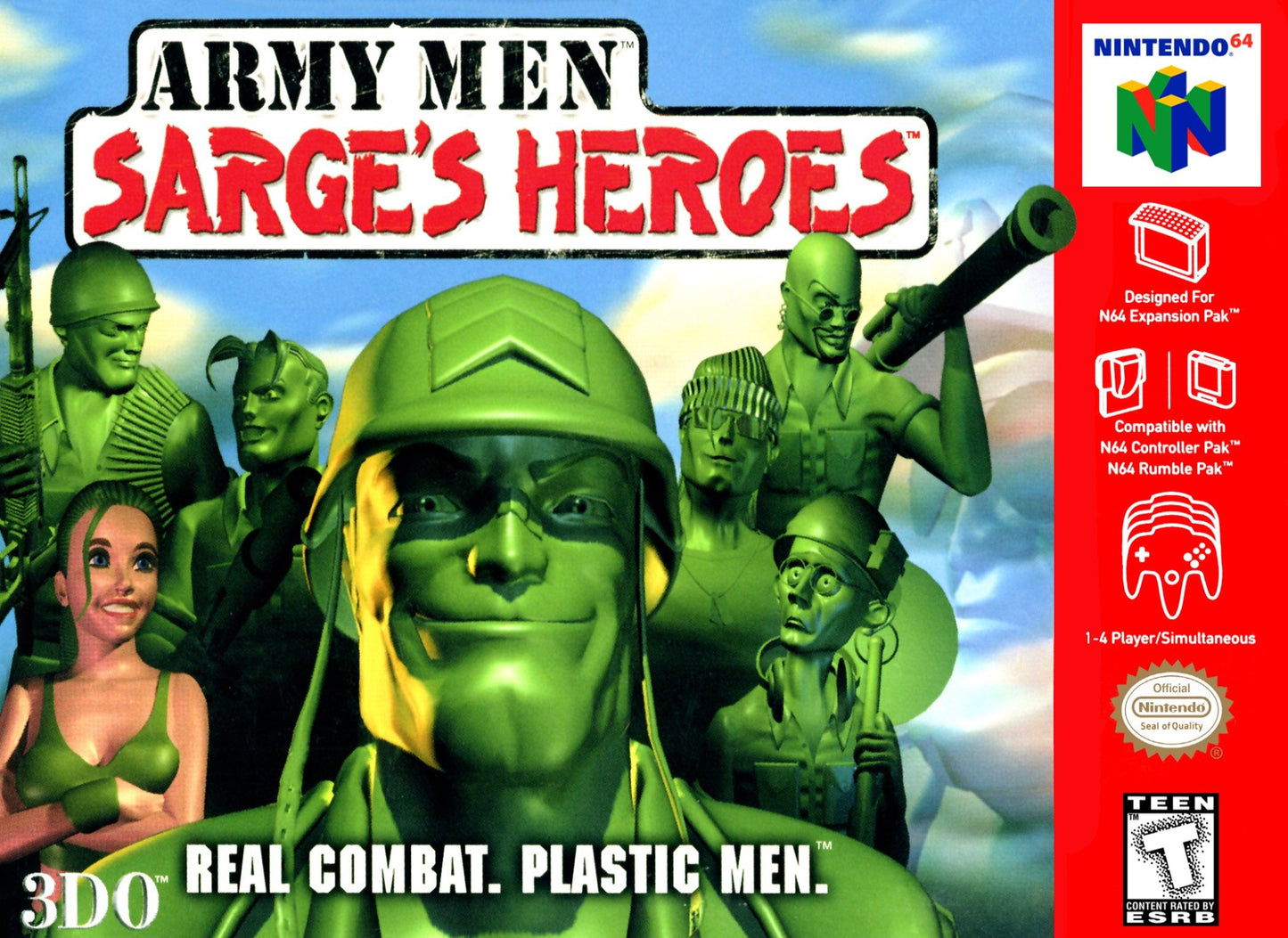 Army Men Sarge's Heroes Nintendo 64