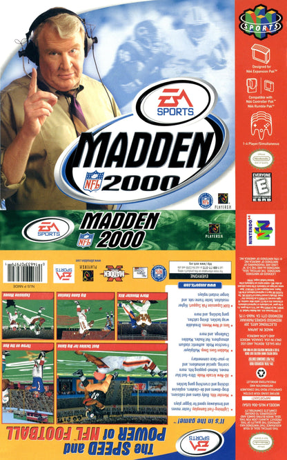Madden 2000 Nintendo 64