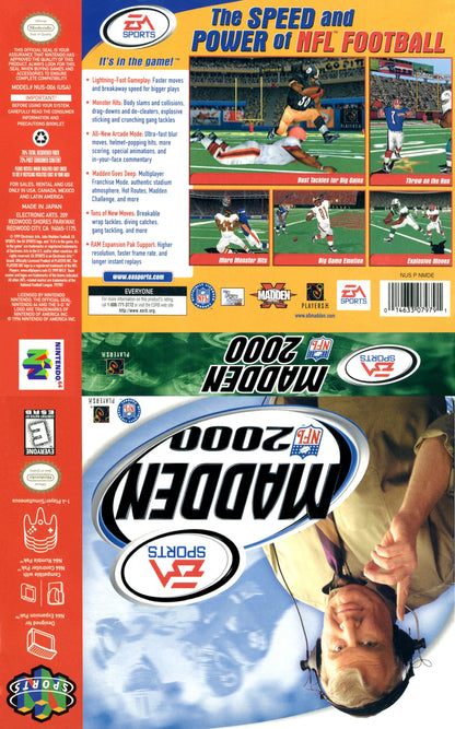 Madden 2000 Nintendo 64