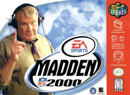 Madden 2000 Nintendo 64