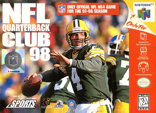 NFL Quarterback Club 98 Nintendo 64