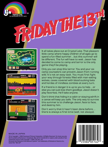 Friday The 13th NES