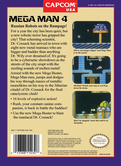 Mega Man 4 NES
