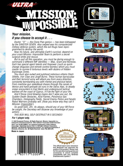 Mission Impossible NES