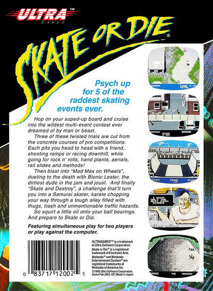Skate Or Die NES