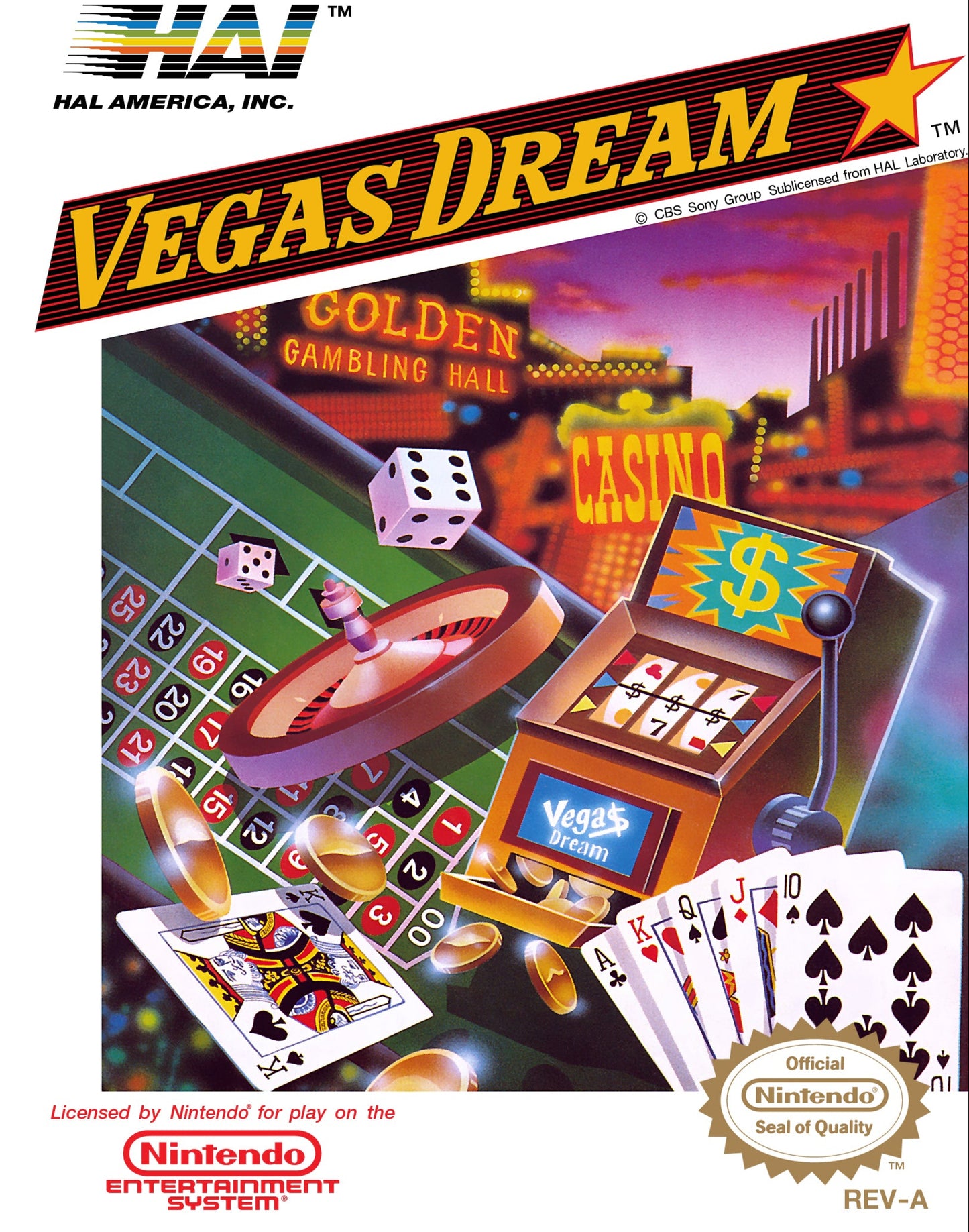 Vegas Dream NES