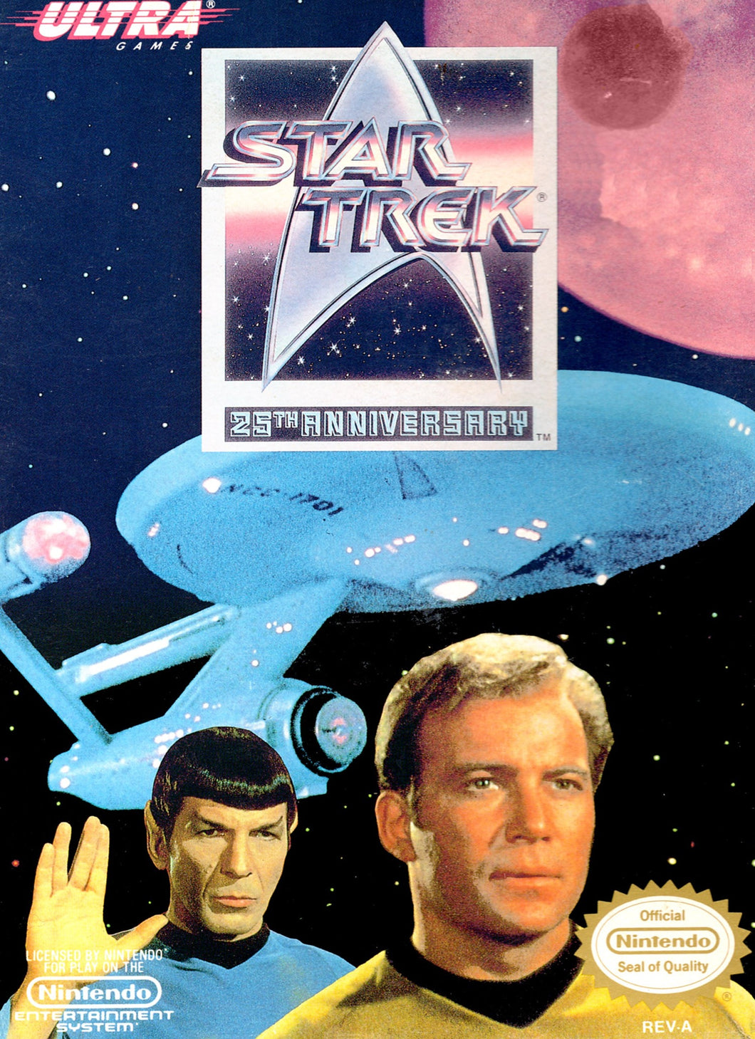Star Trek 25th Anniversary NES