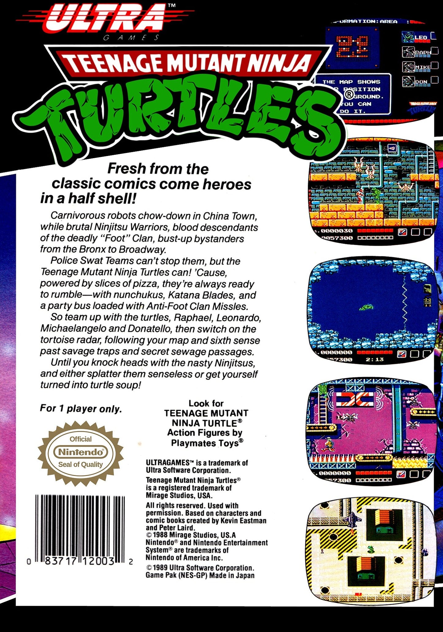 Teenage Mutant Ninja Turtles NES