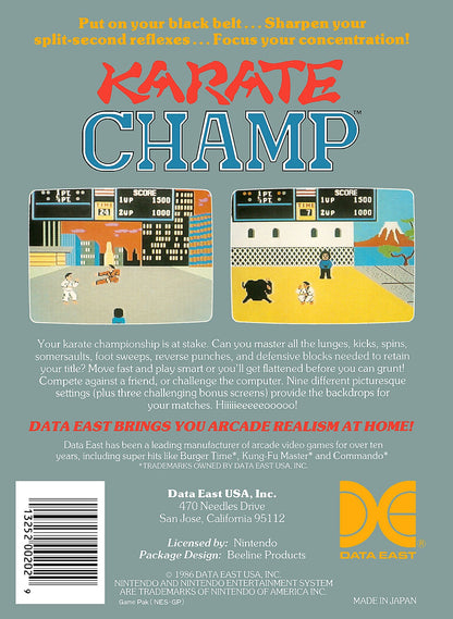 Karate Champ NES