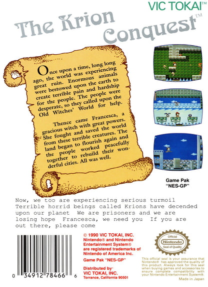 Krion Conquest NES