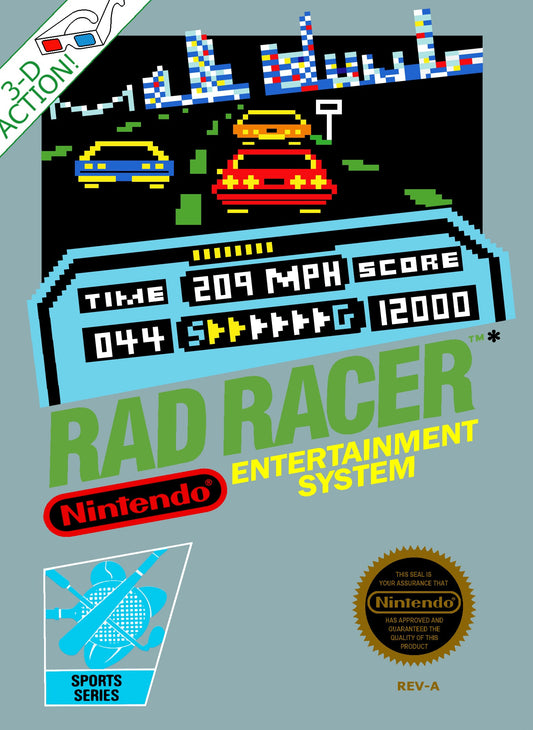 Rad Racer NES