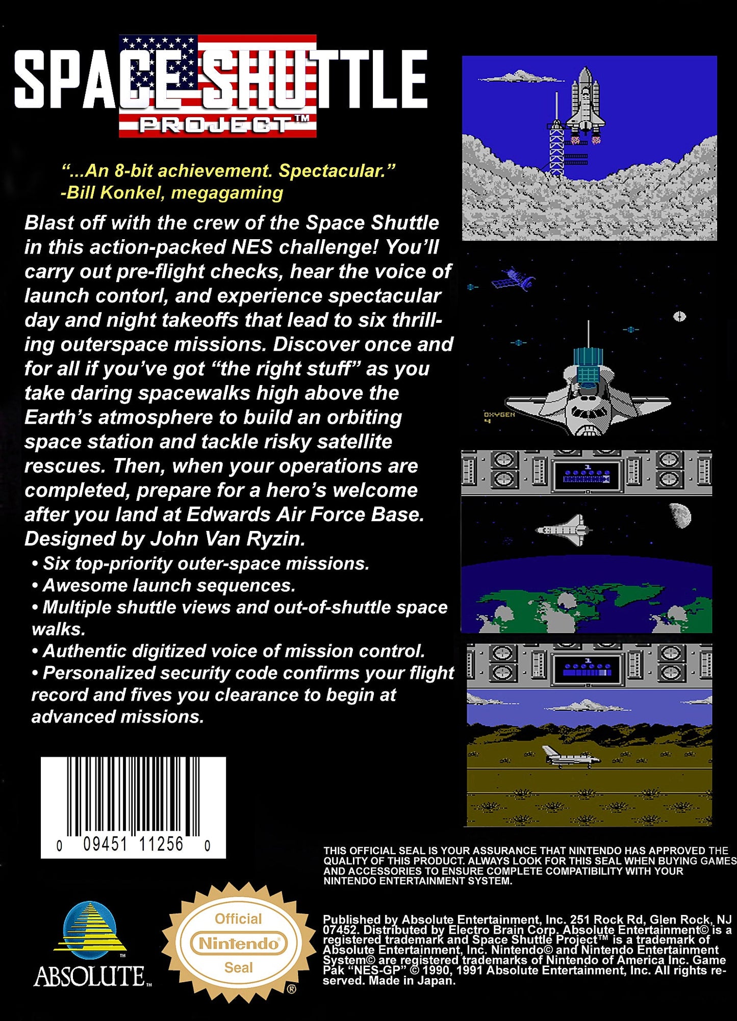 Space Shuttle NES