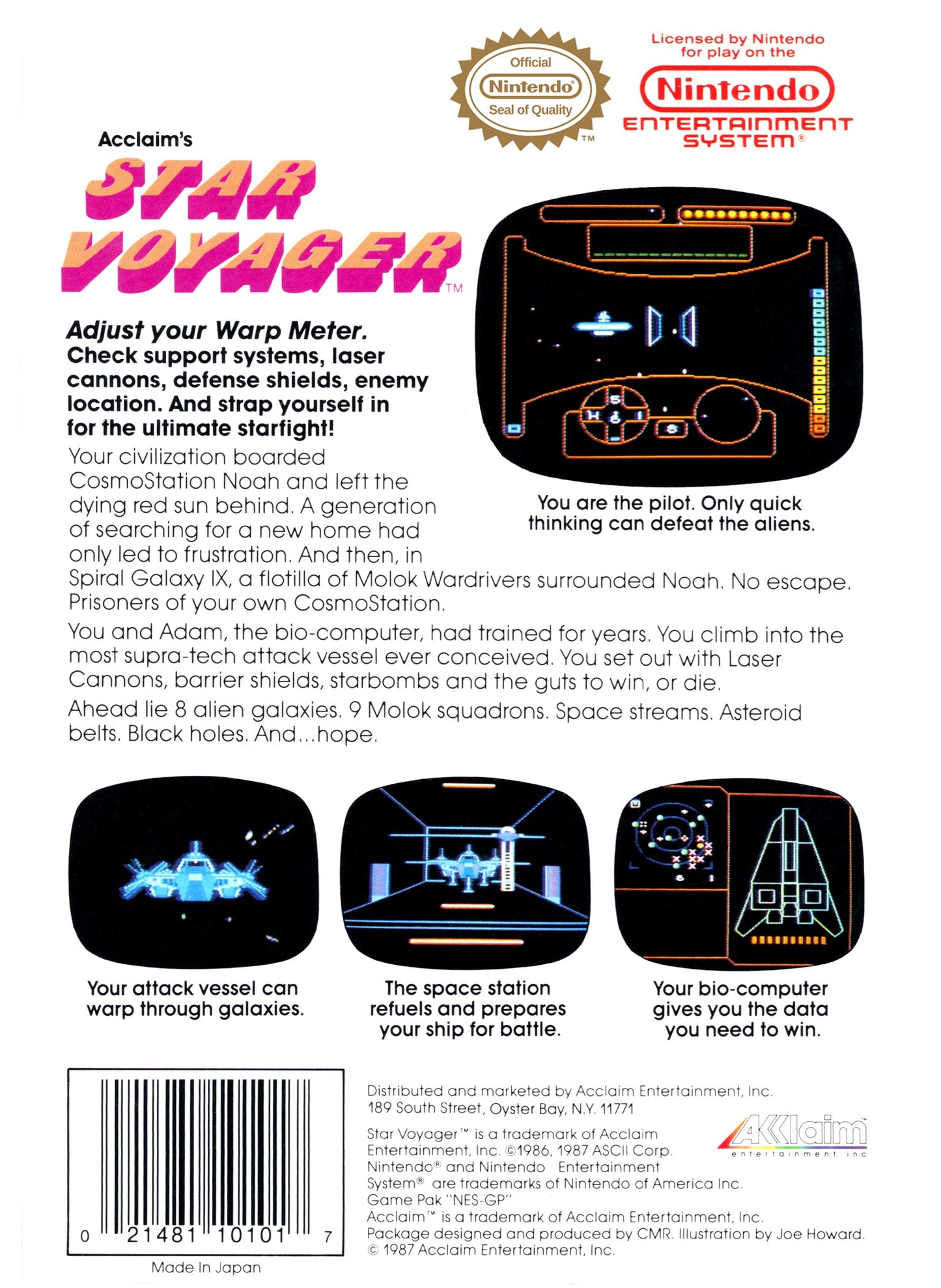 Star Voyager NES