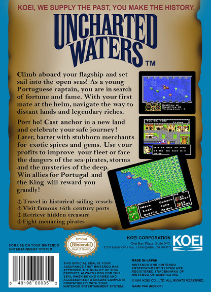 Uncharted Waters NES