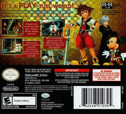 Kingdom Hearts: Re:coded Nintendo DS