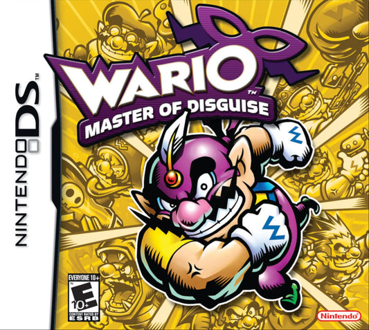 Wario Master of Disguise Nintendo DS