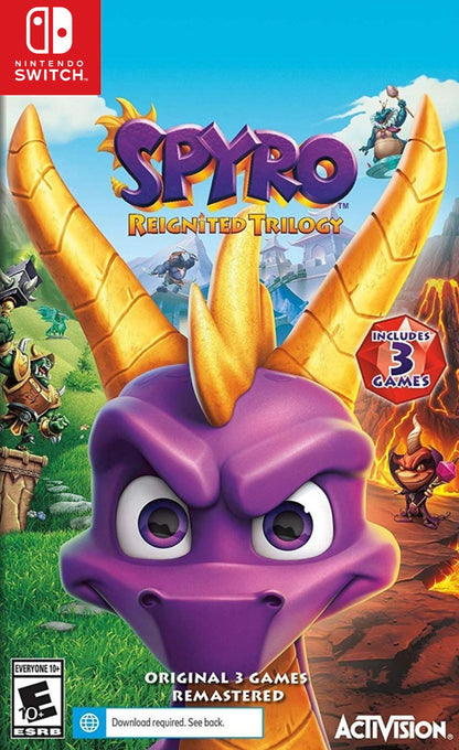 Spyro Reignited Trilogy Nintendo Switch
