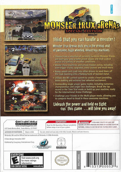 Monster Trux Arenas Wii