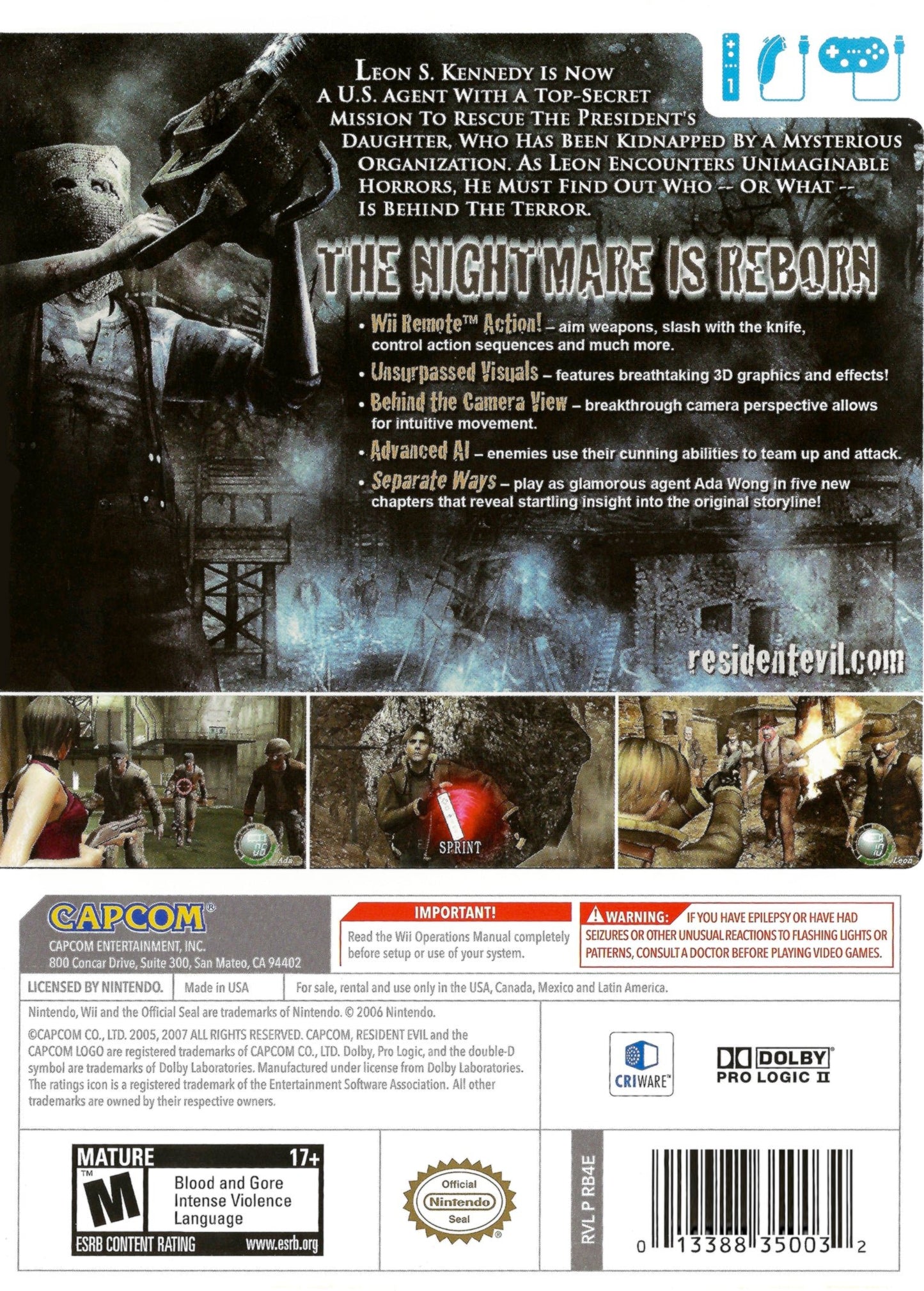 Resident Evil 4 Wii