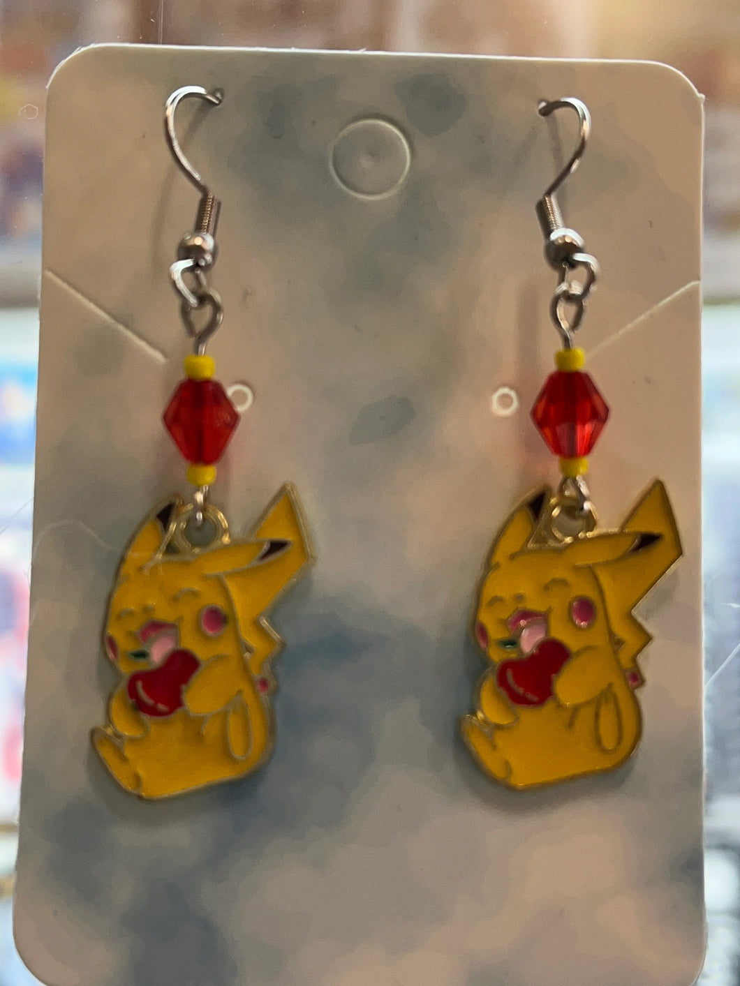Snacky Pikachu Earrings