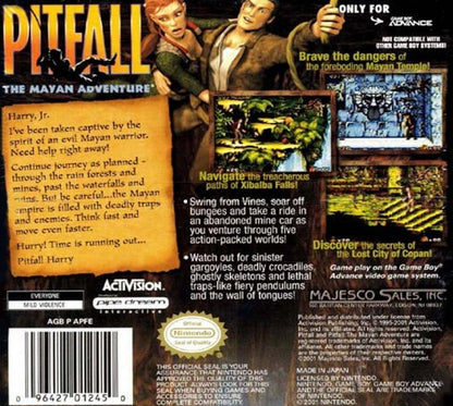 Pitfall Mayan Adventure GameBoy Advance