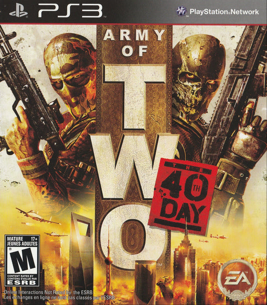 Army of Two: The 40th Day Playstation 3