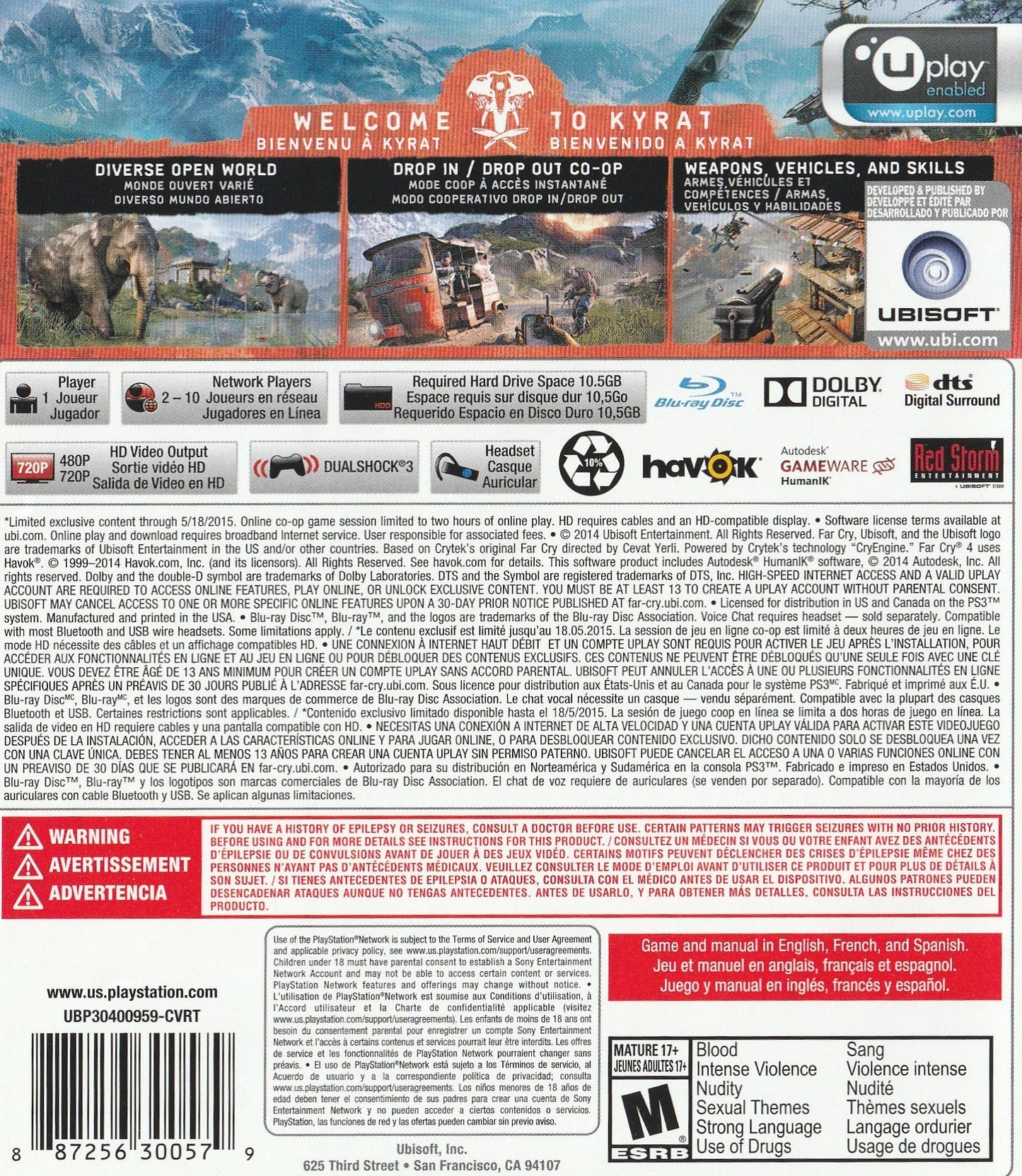 Far Cry 4 Playstation 3