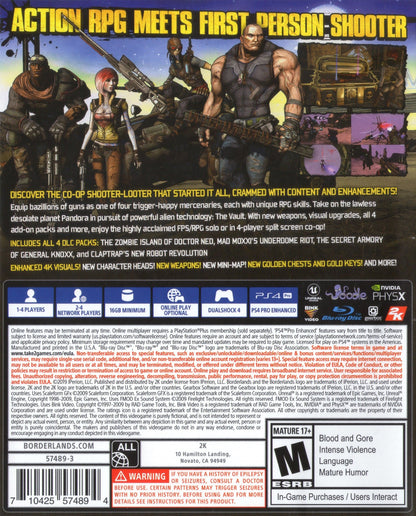 Borderlands [Game of the Year] Playstation 4