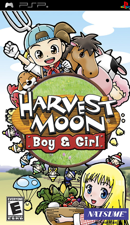 Harvest Moon Boy And Girl PSP