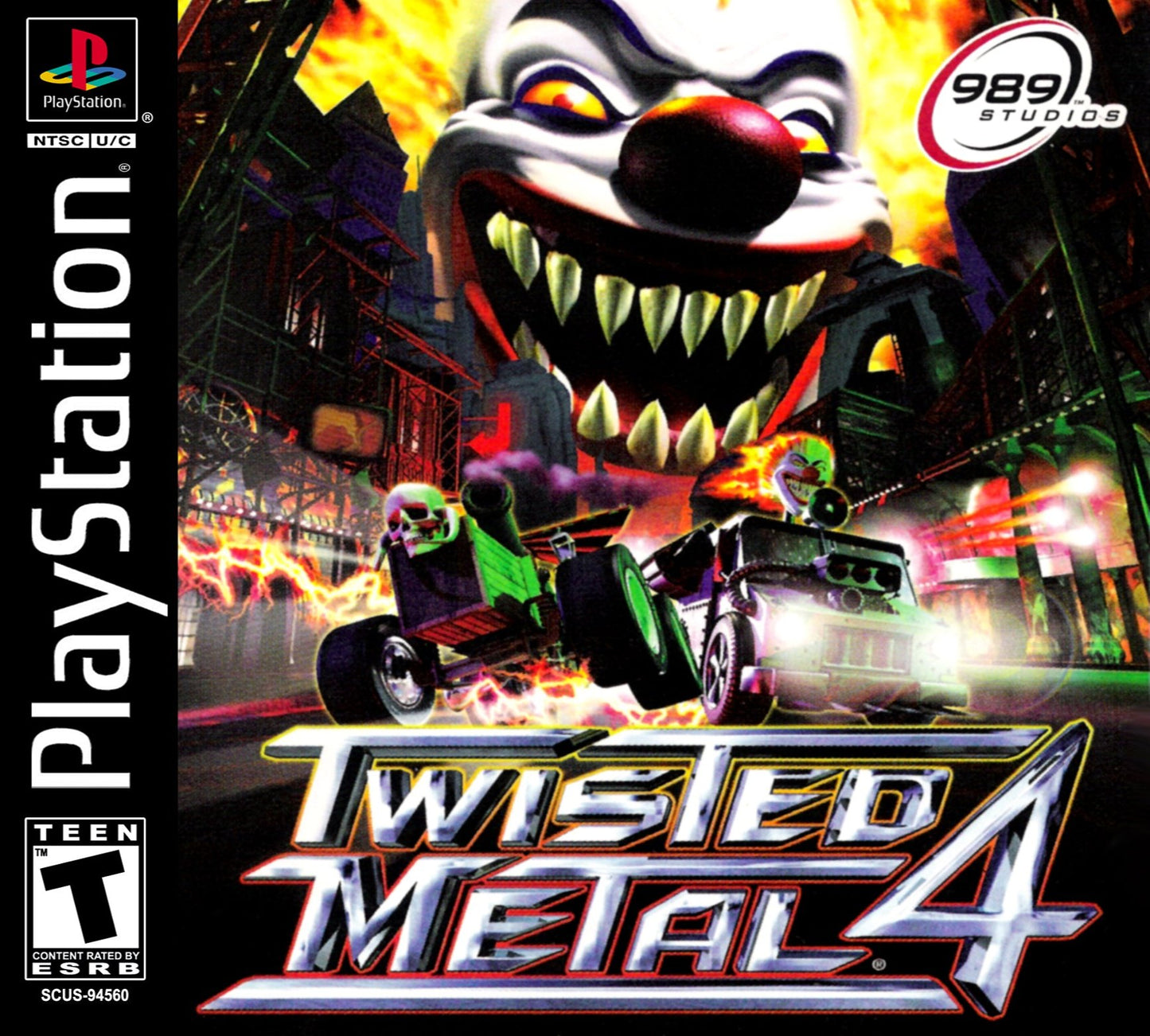 Twisted Metal 4 Playstation