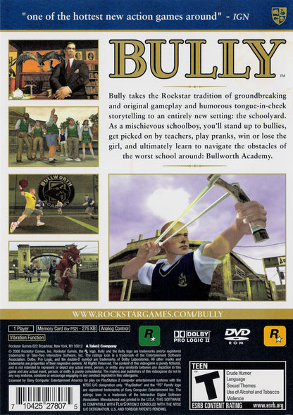Bully Playstation 2