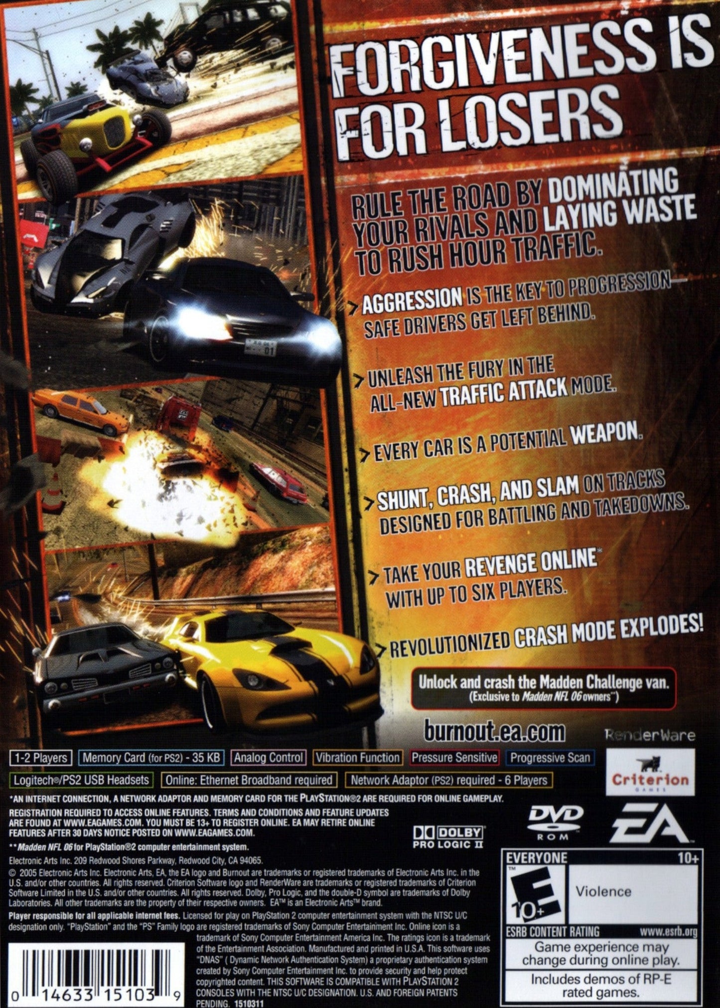 Burnout Revenge Playstation 2