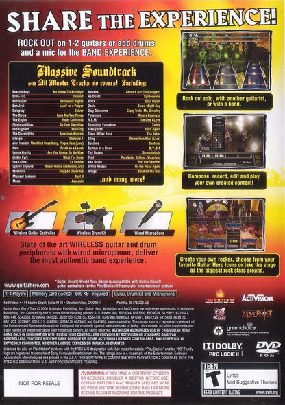 Guitar Hero World Tour Playstation 2