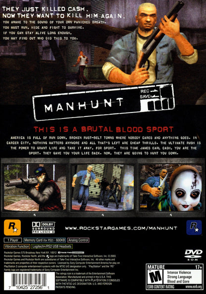 Manhunt Playstation 2