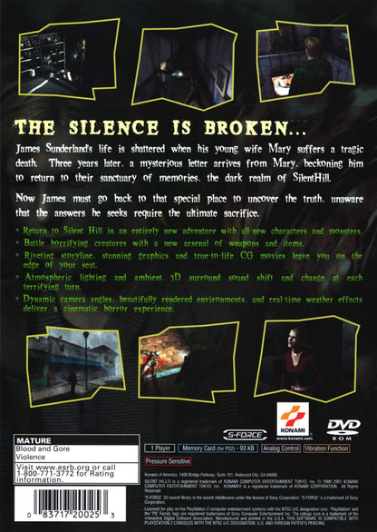 Silent Hill 2 Playstation 2