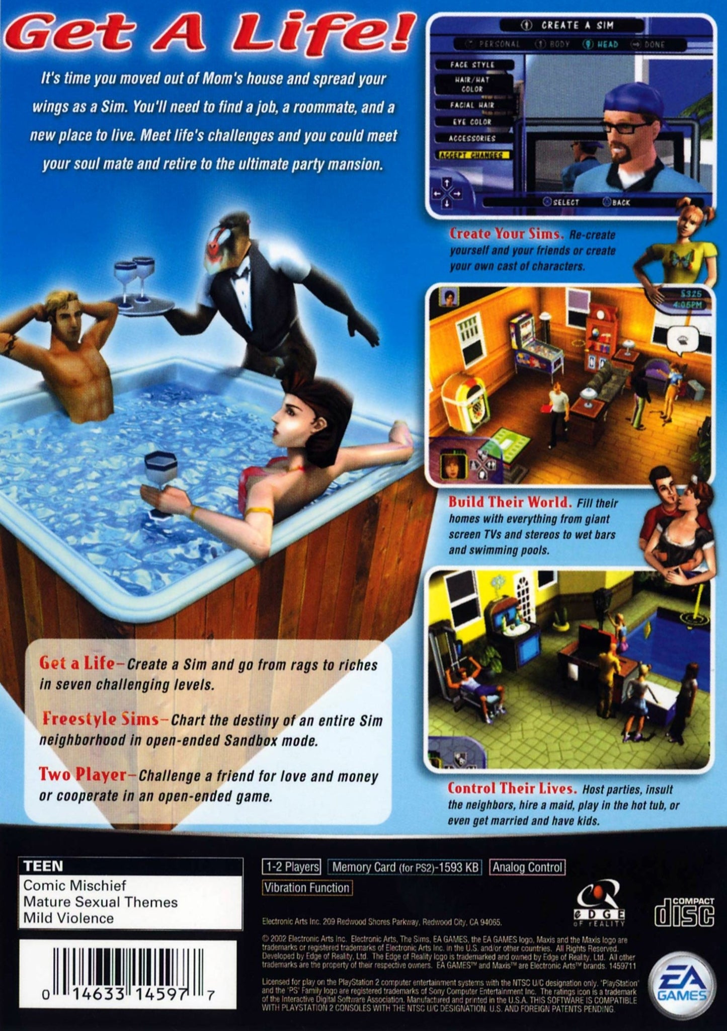 The Sims Playstation 2