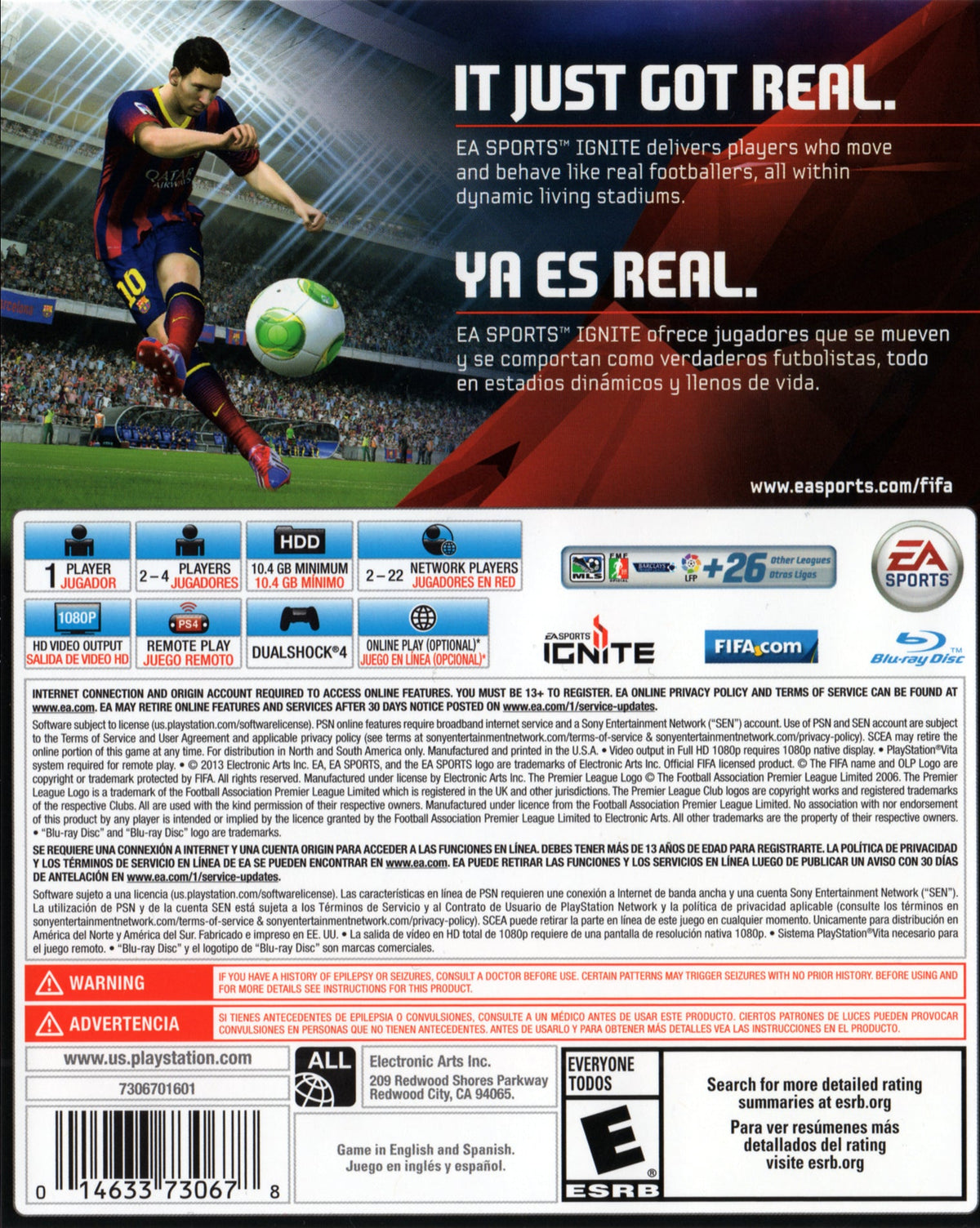 FIFA 14 Playstation 4