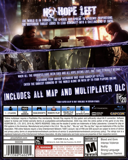 Resident Evil 6 Playstation 4