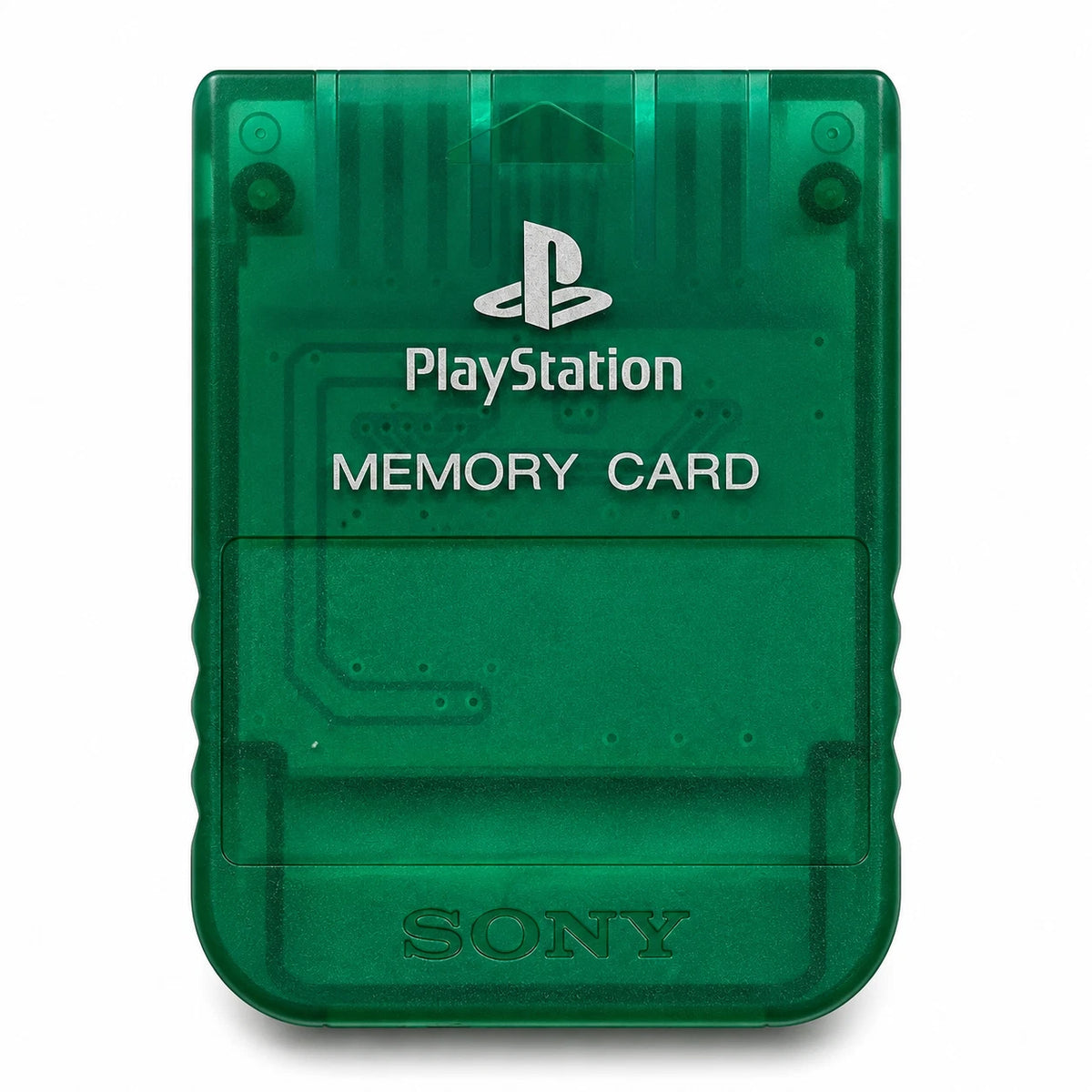 PS1 Memory Card [Clear Green] Playstation