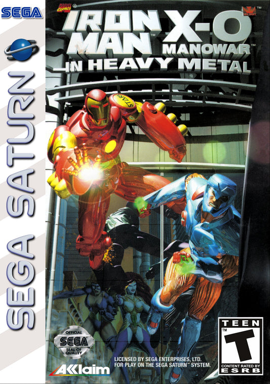 Iron Man X-O Manowar in Heavy Metal Sega Saturn
