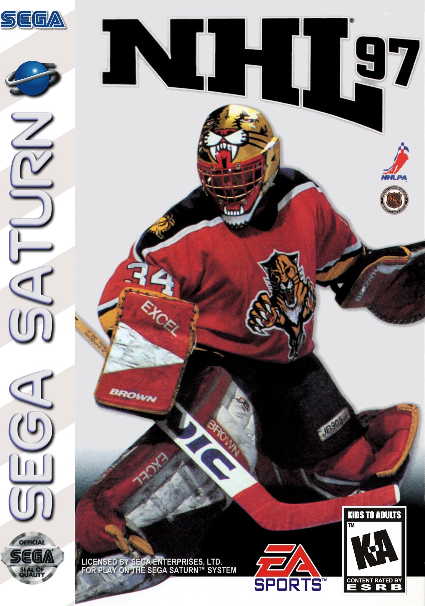 NHL 97 Sega Saturn