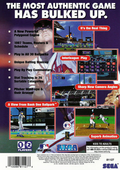 World Series Baseball 98 Sega Saturn