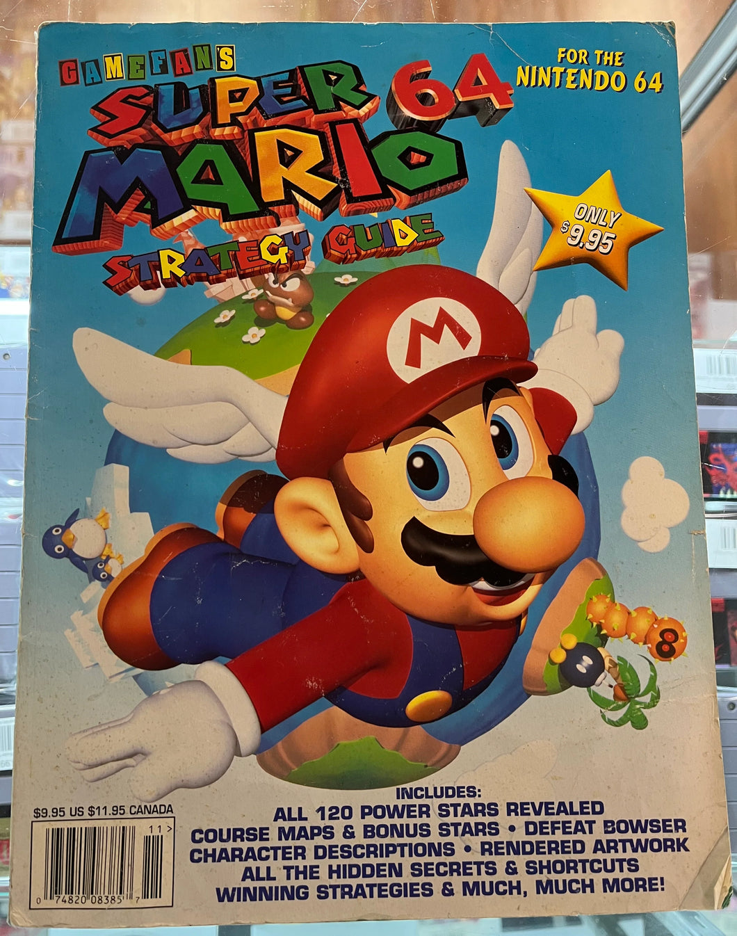 Super Mario 64 Nintendo 64 N64 Gamefan's Strategy Guide