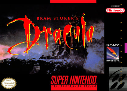 Bram Stoker's Dracula Super Nintendo